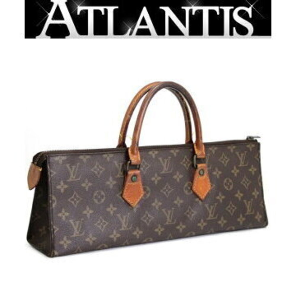 Louis Vuitton Sac Triangle Handbag Monogram due to its age